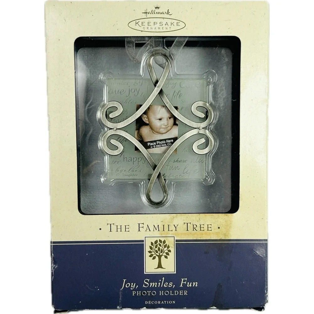 Hallmark Joy, Smiles, Fun Photo Holder The Family Tree Collection Boxed